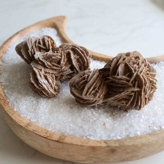 desert rose rough crystal natural gypsum desert rose formation crystal cluster