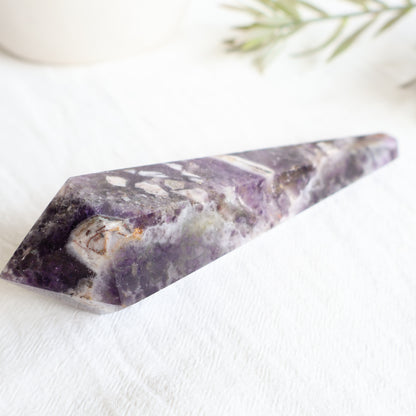 Chevron Amethyst | Wand