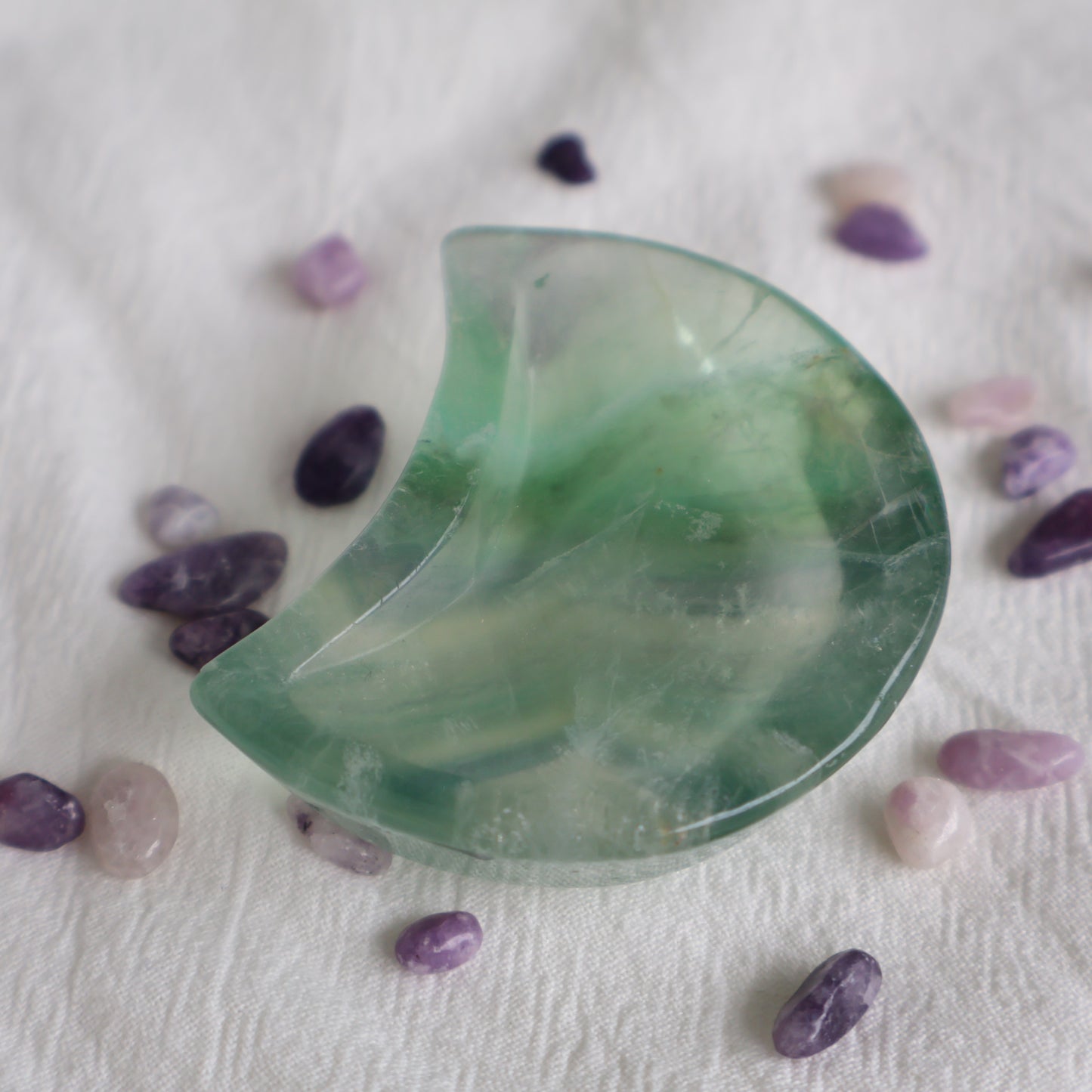 Fluorite | Moon Dish - Small