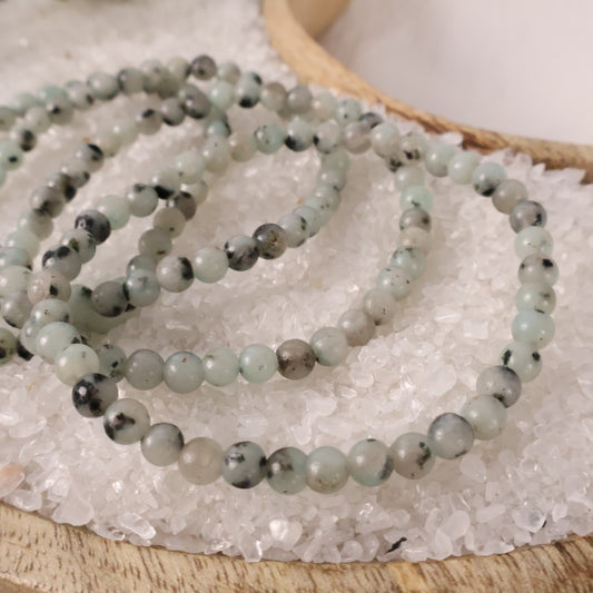 Kiwi jasper Bracelet healing crystal natural 