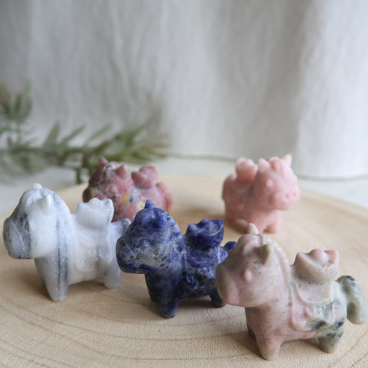 Lunar New Year 2026 money horse crystal carving symbolising abundance and forward movement