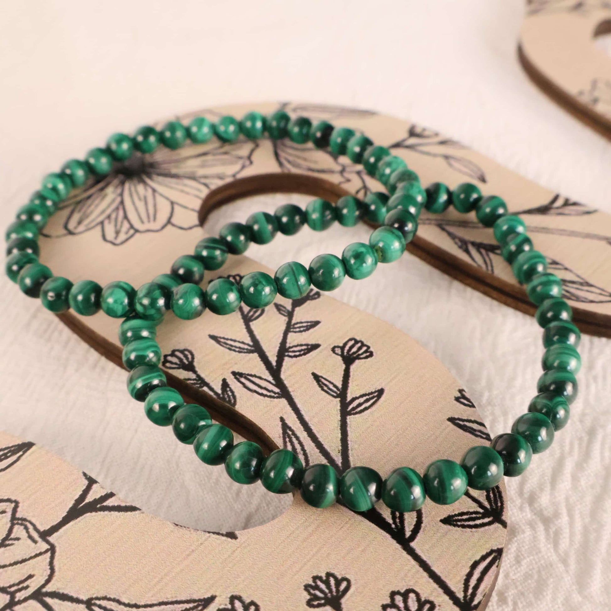 Malachite Bracelet Natural Healing Crystal