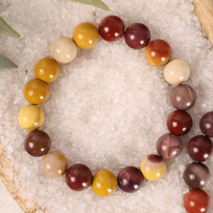 Mookaite Bracelet Natural Healing Crystal 