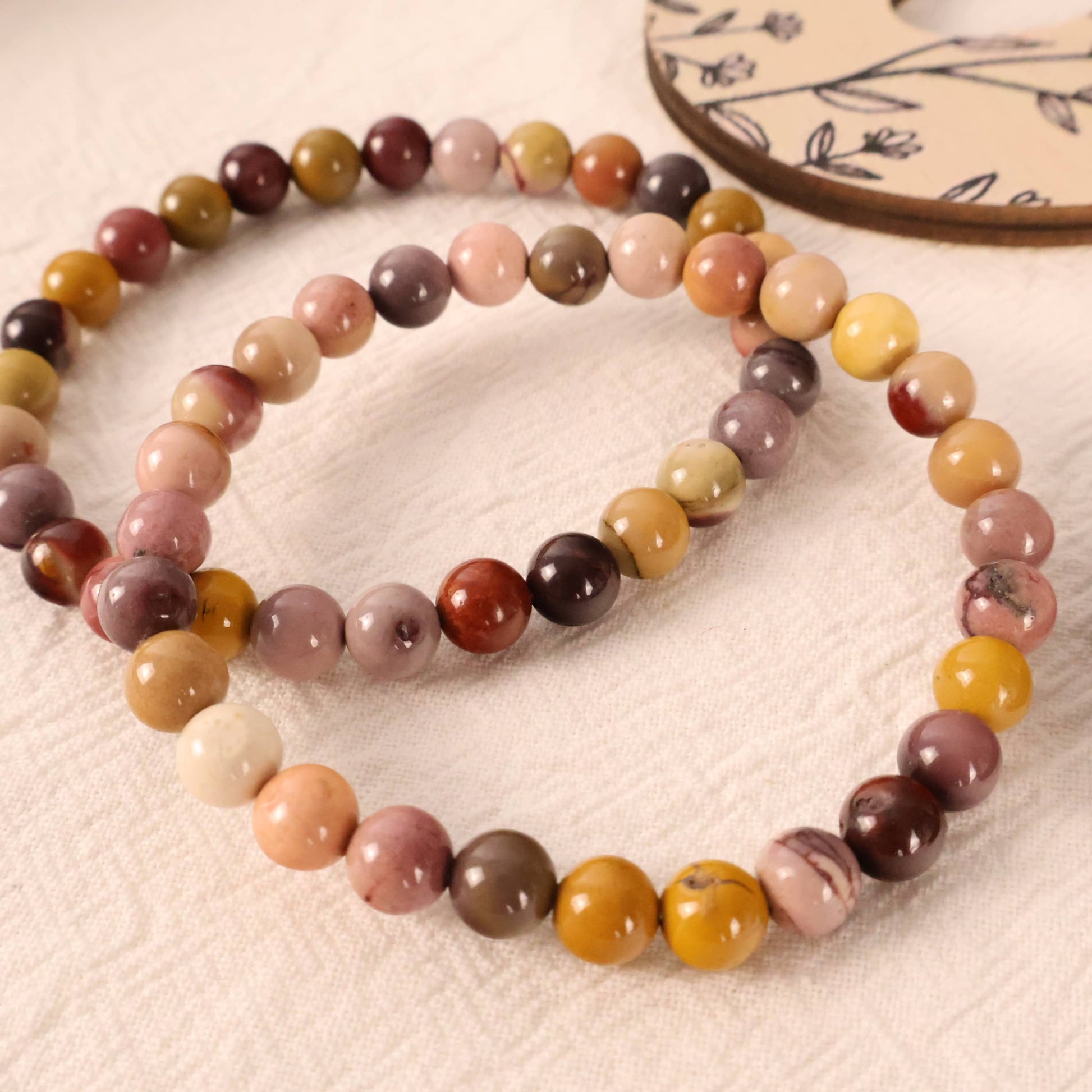mookaite bracelet natural healing crystal