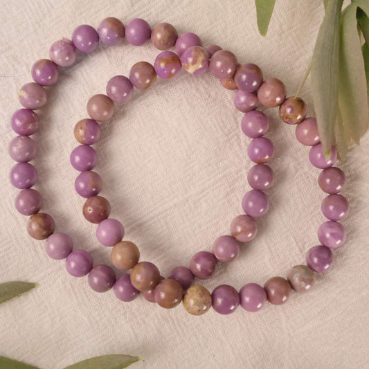 phosphosiderite bracelet natural healing crystal