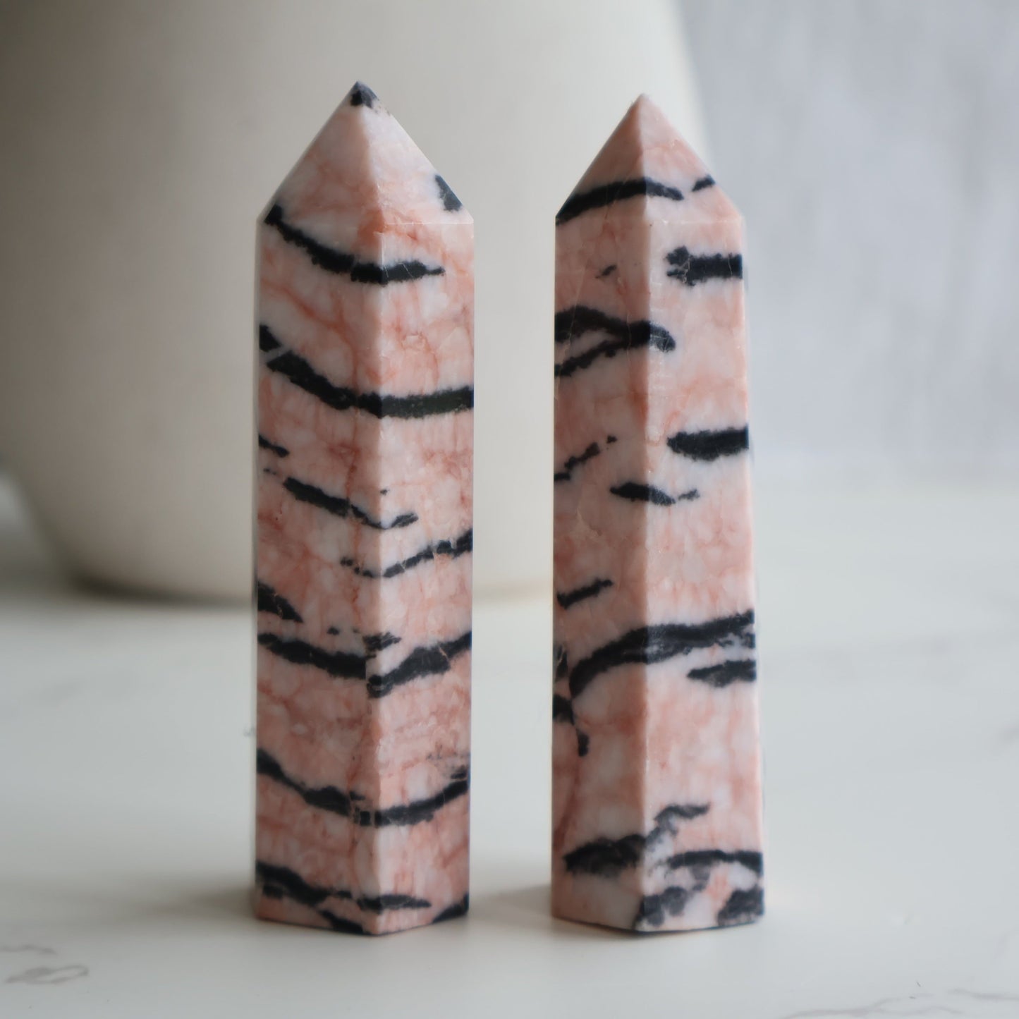 pink zebra jasper generator for calm balance and self care