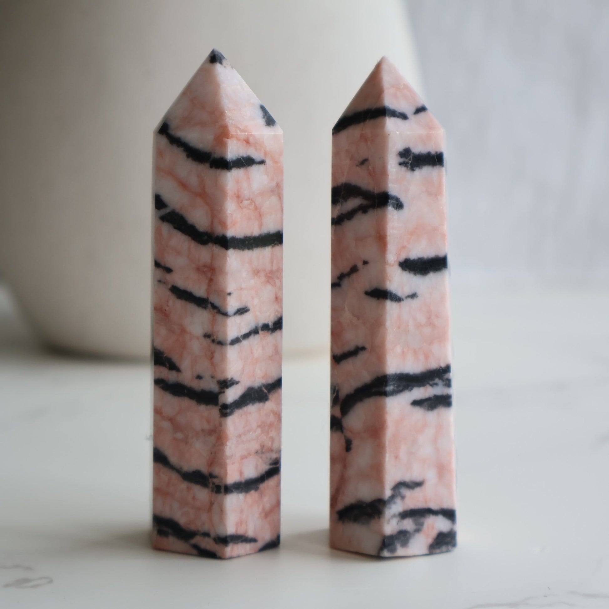 pink zebra jasper generator for calm balance and self care