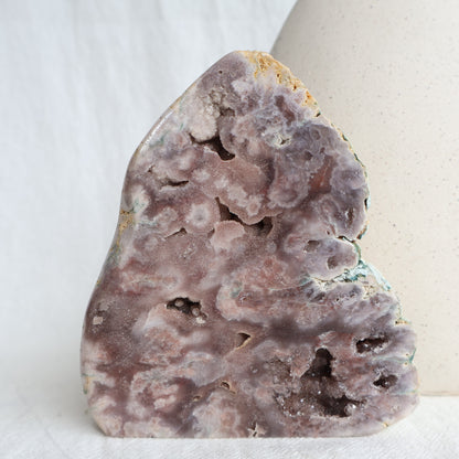 Pink Amethyst | Freeform on Stand