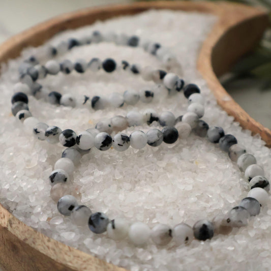rainbow moonstone natural healing crystal bracelet