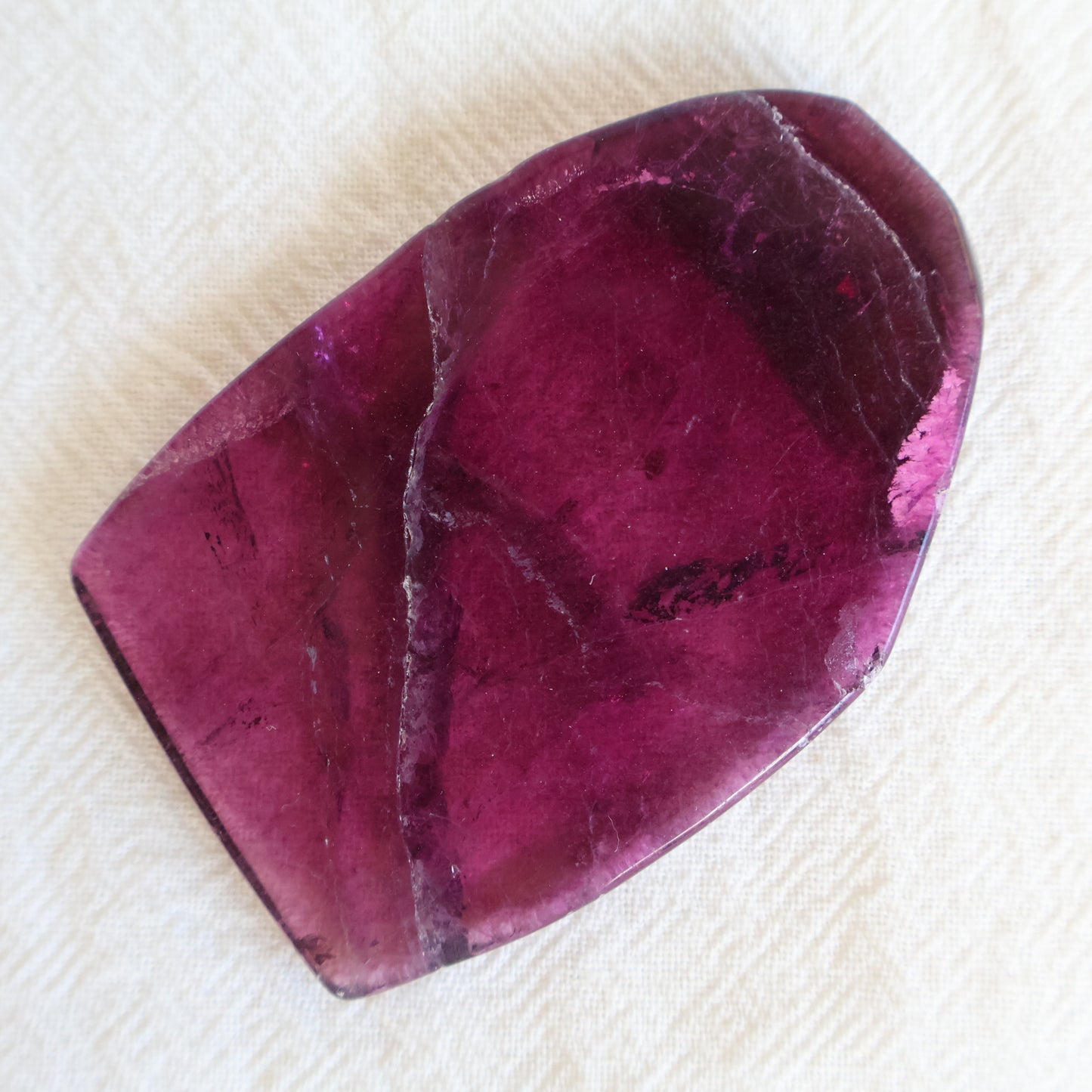 Rainbow Fluorite | Slice - Medium