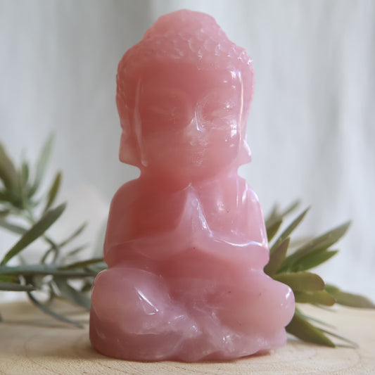 rose quartz baby buddha carving exact piece stonewild crystal australia