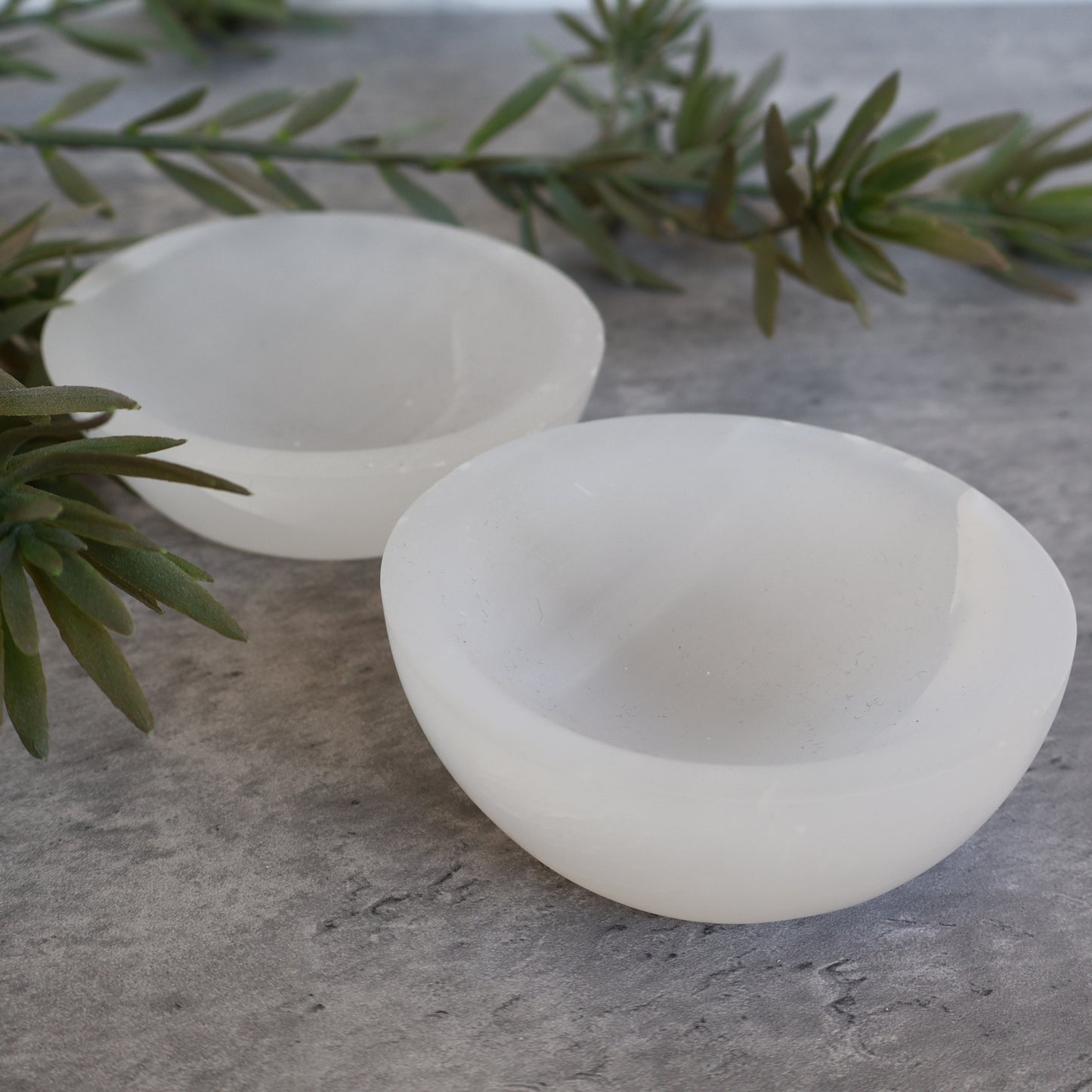 Satin Spar | Round Bowl