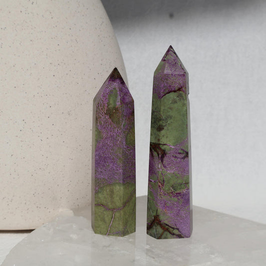 stitchtite with serpentine healing crystal