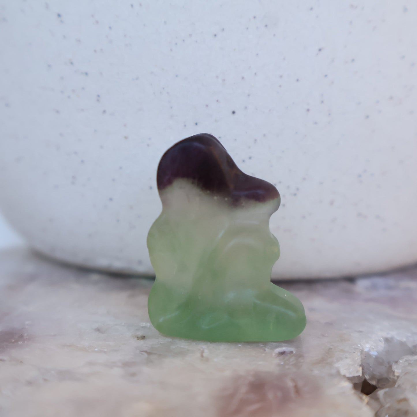 watermelon fairy mini fairy carving natural crystal